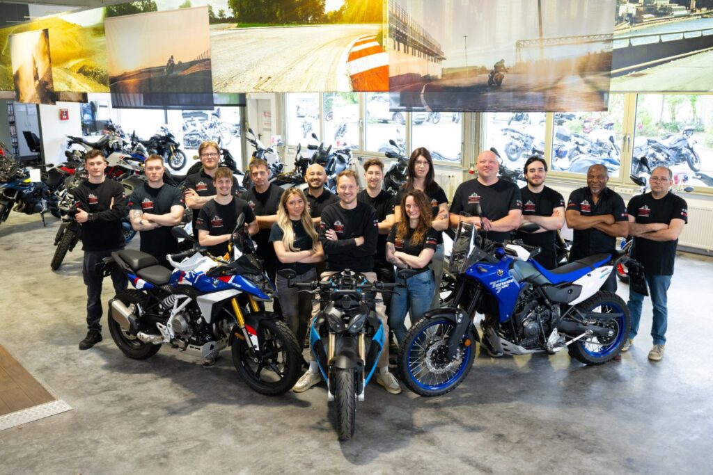 Das Team des Motorrad Center Darmstadt